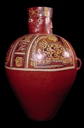 Pot polychrome cérémonial, style Rukana, La Victoria, Churunga, Cuenca de Ocona
